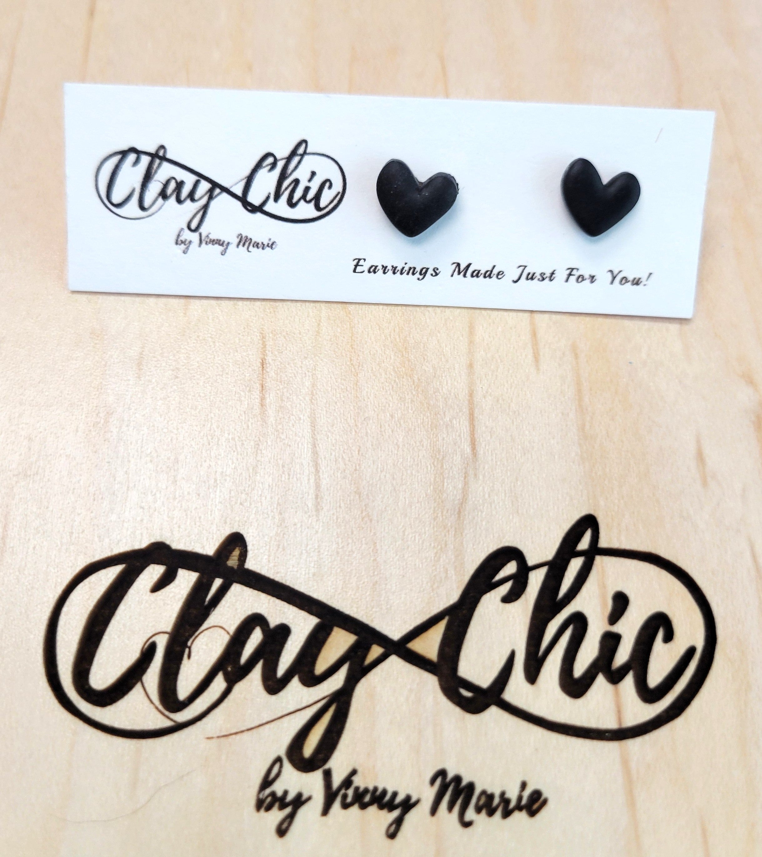 Heart Studs