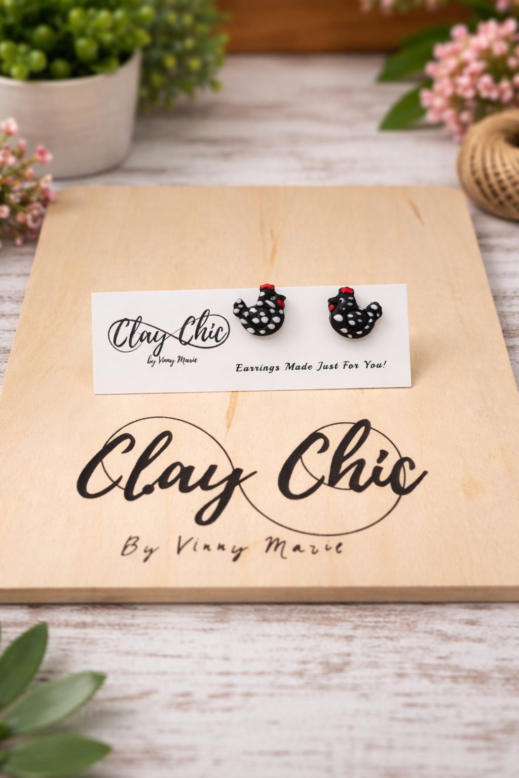 Henrietta Chicken Studs