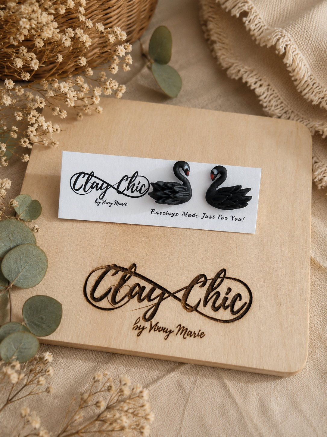 Swan Studs