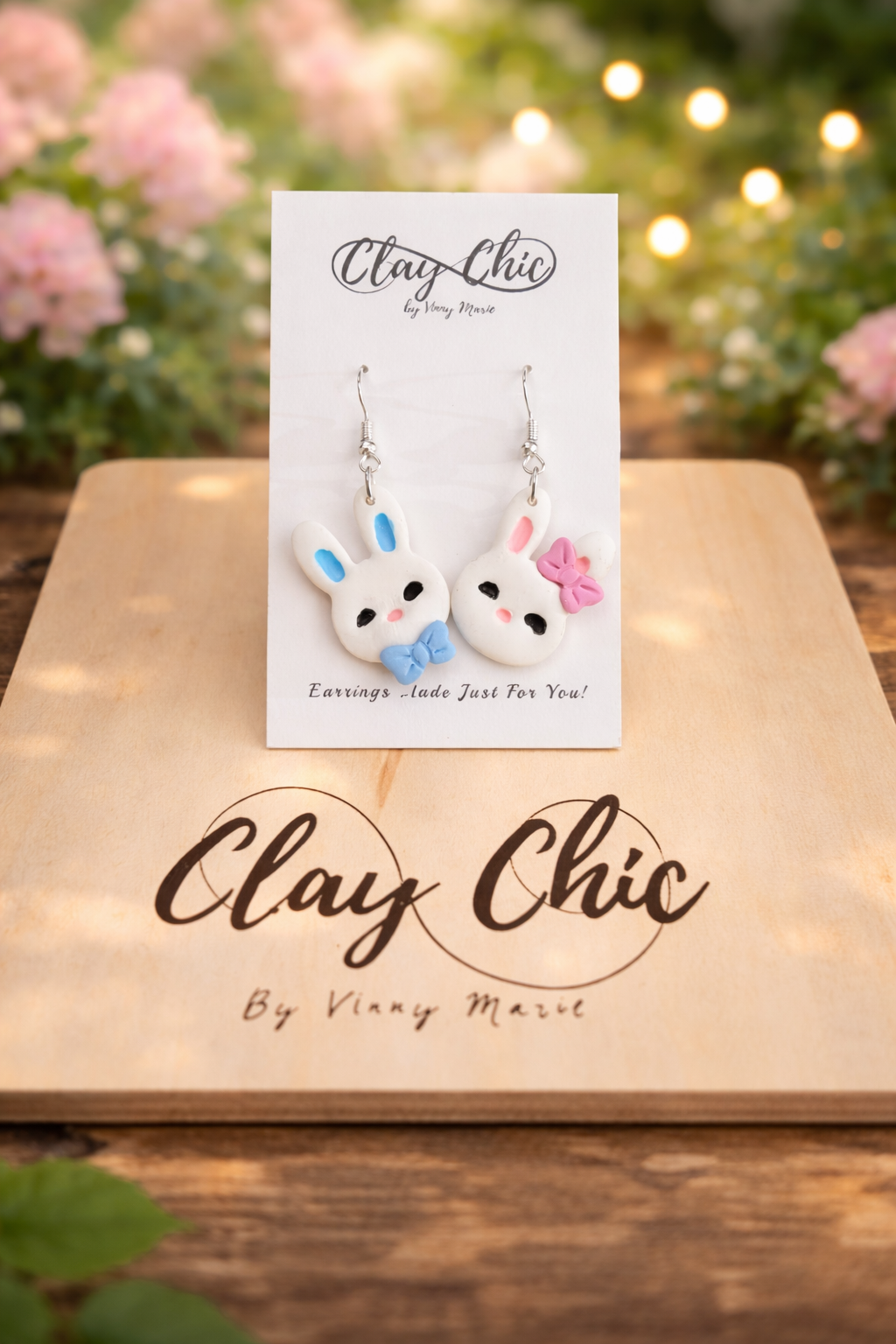 Bunny Couple Dangles