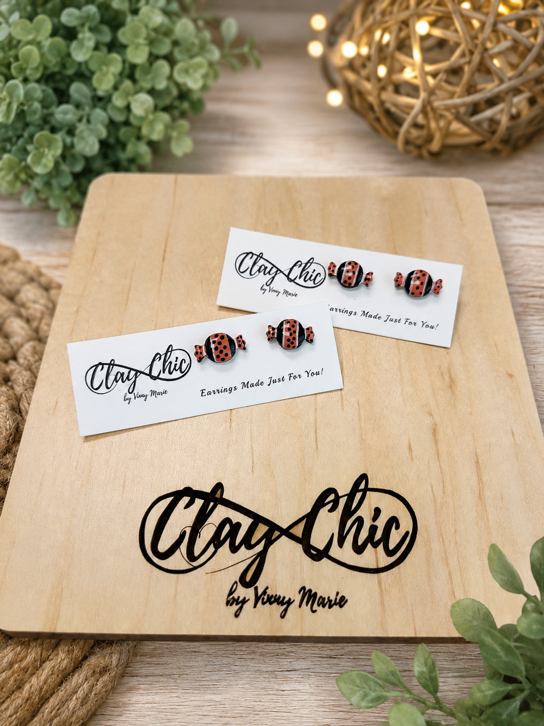 Halloween Candy Studs