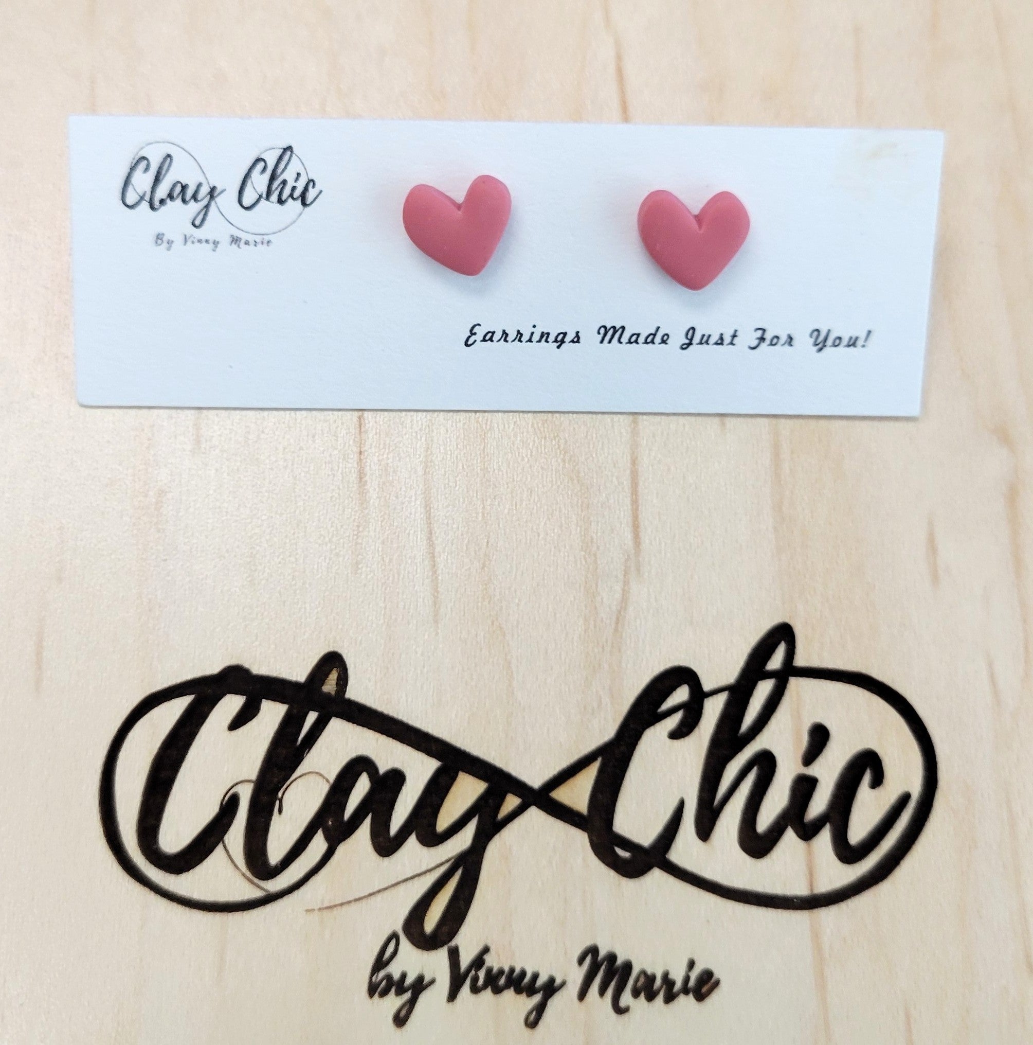Heart Studs