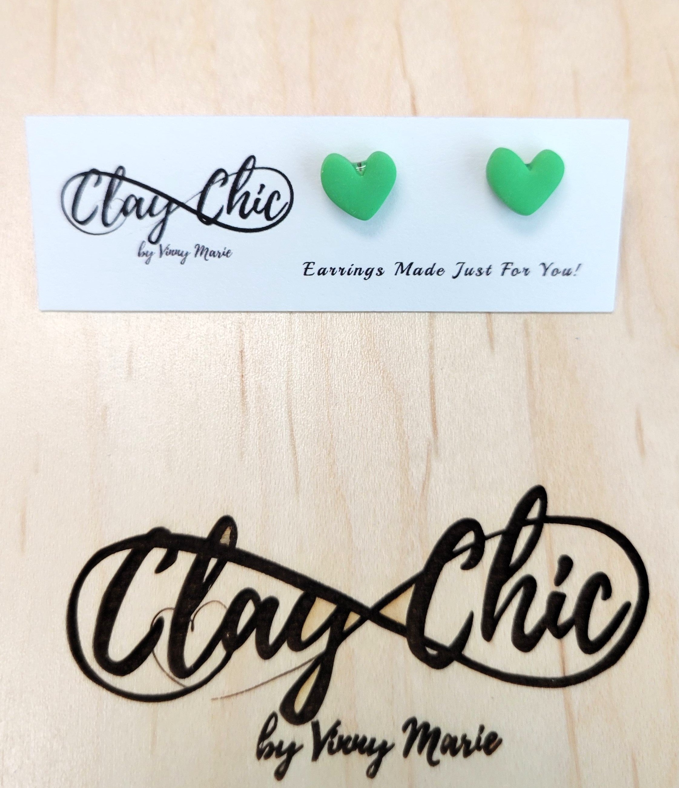Heart Studs