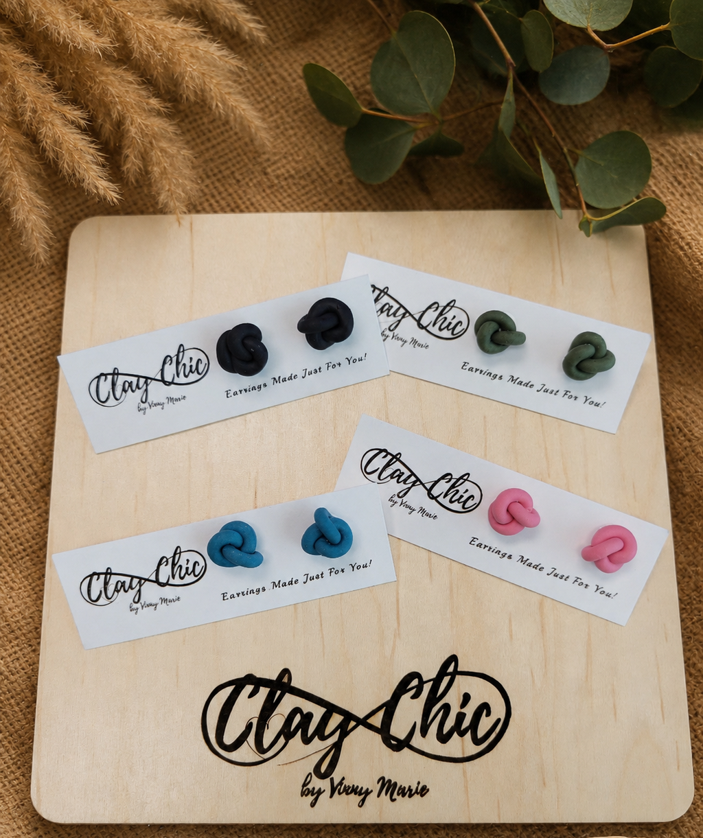 KNOTTY GIRL STUDS