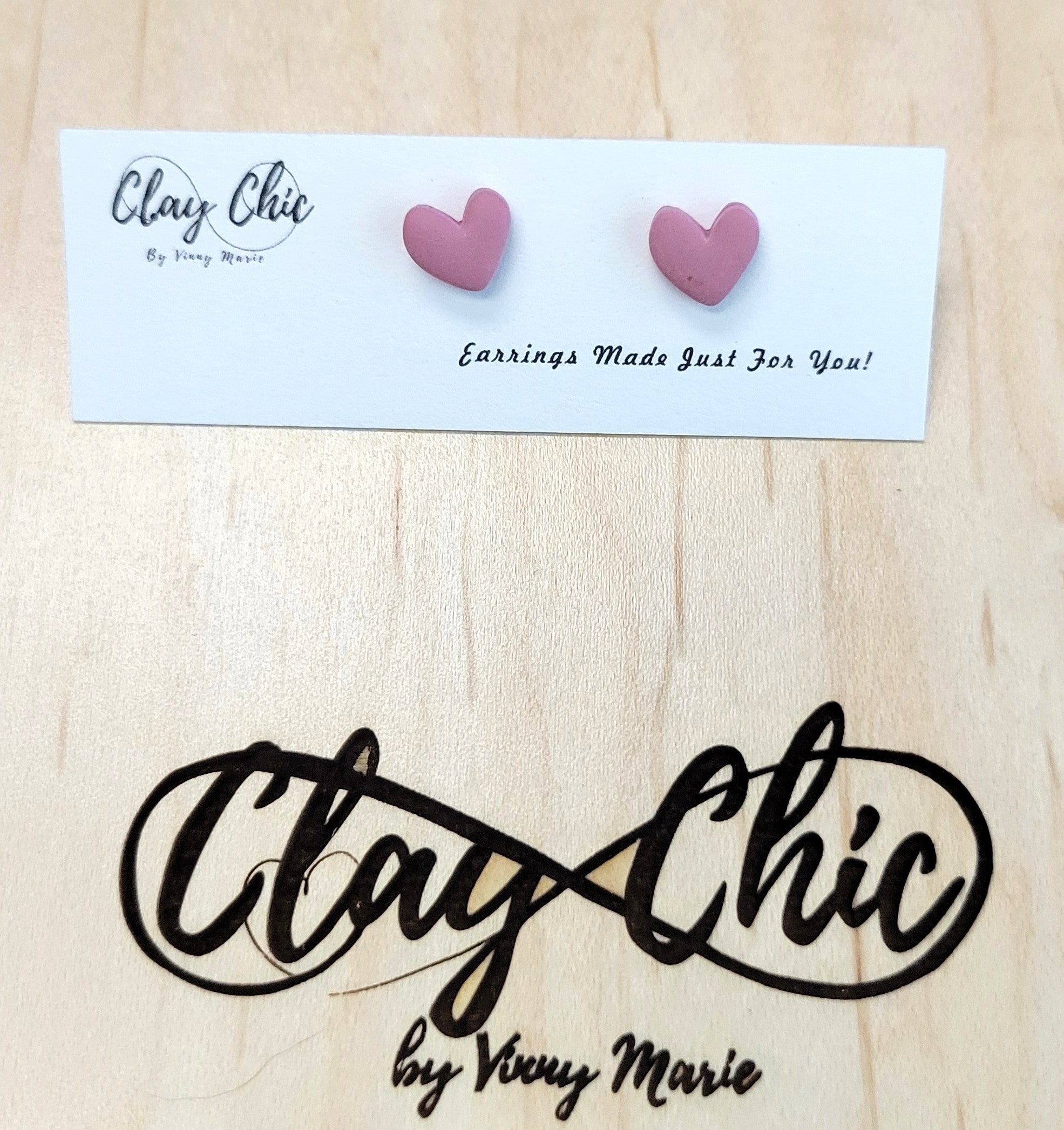 Heart Studs