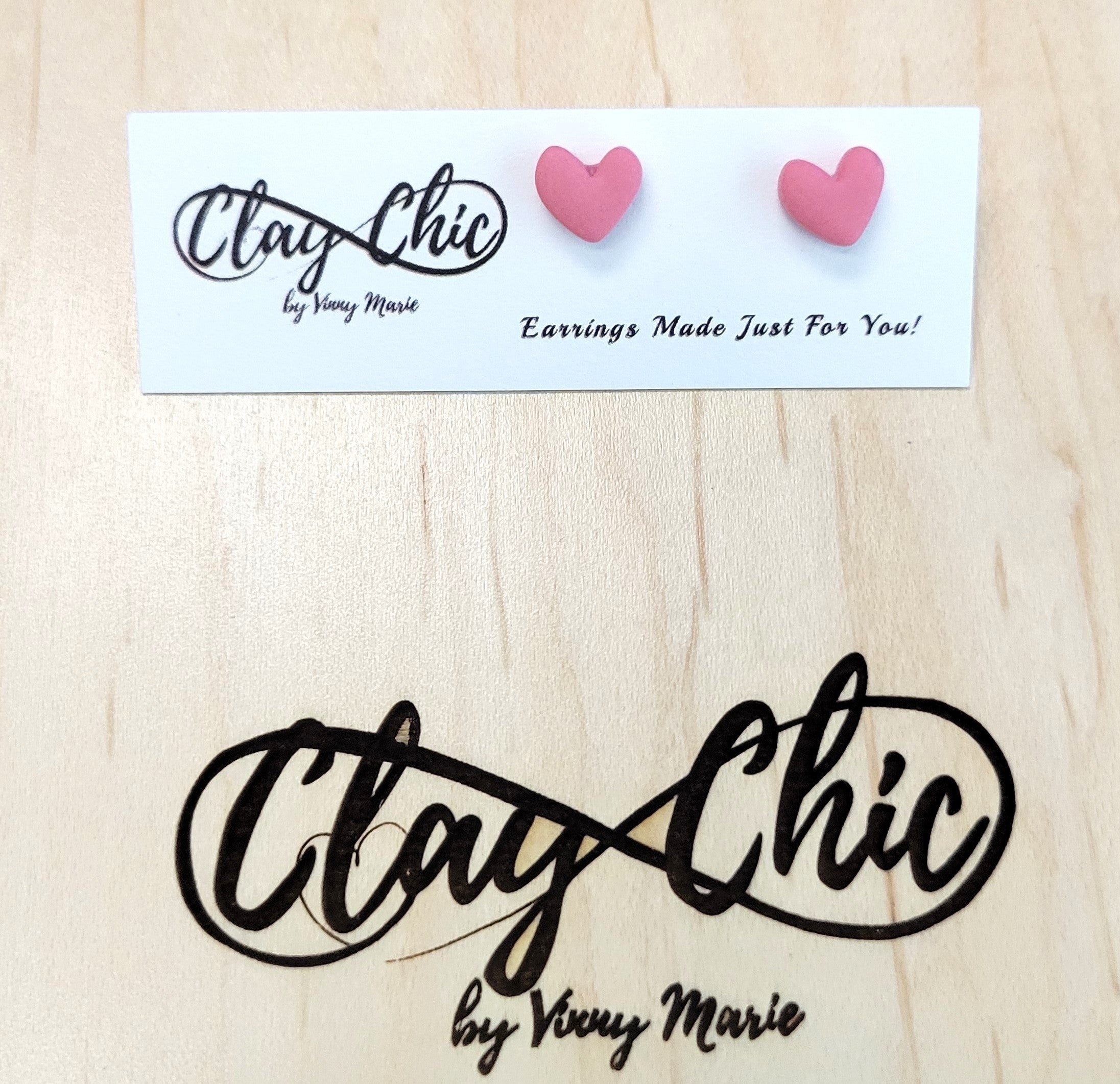 Heart Studs