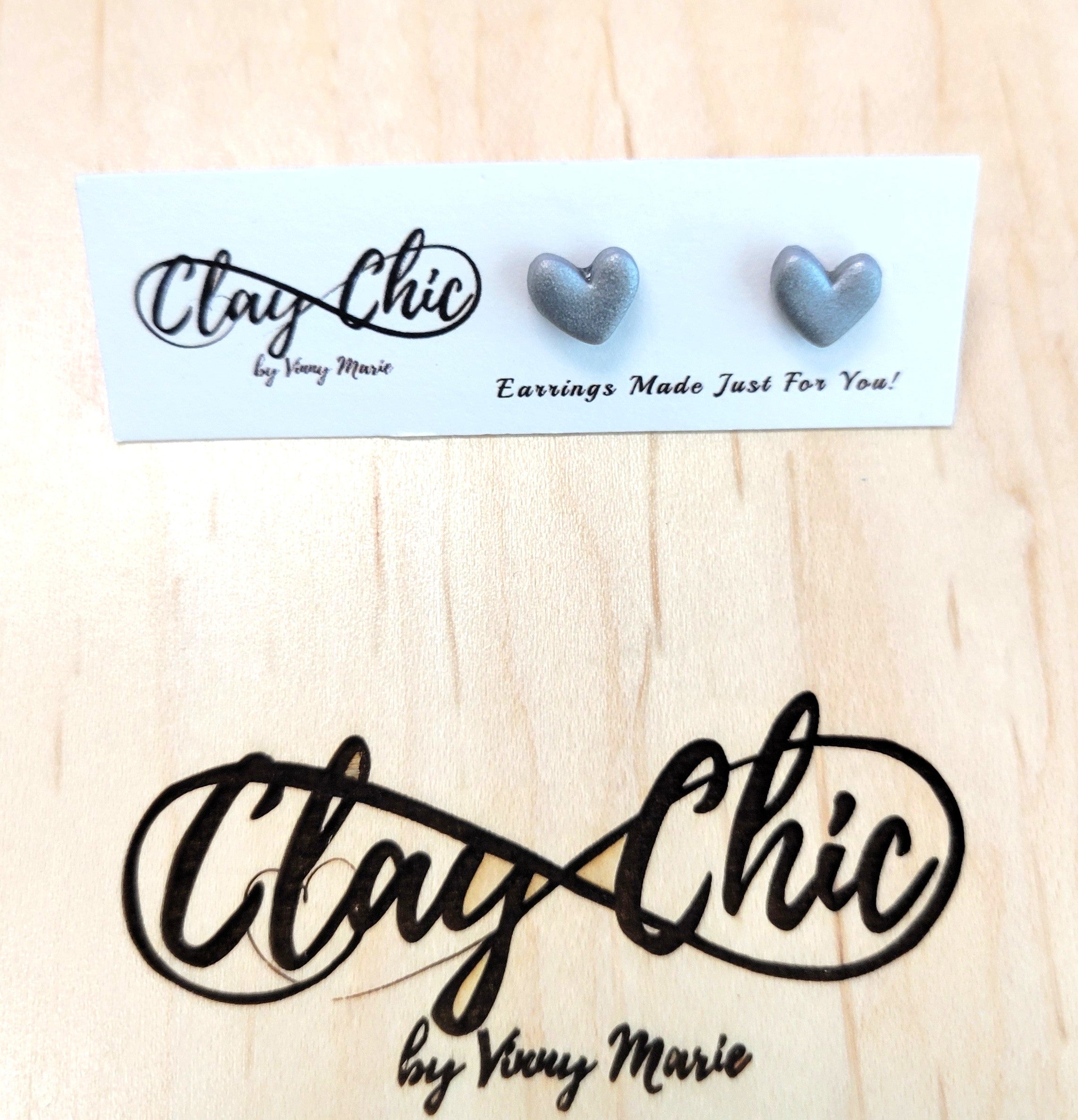 Heart Studs