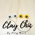 Sunshine Sunflower Studs