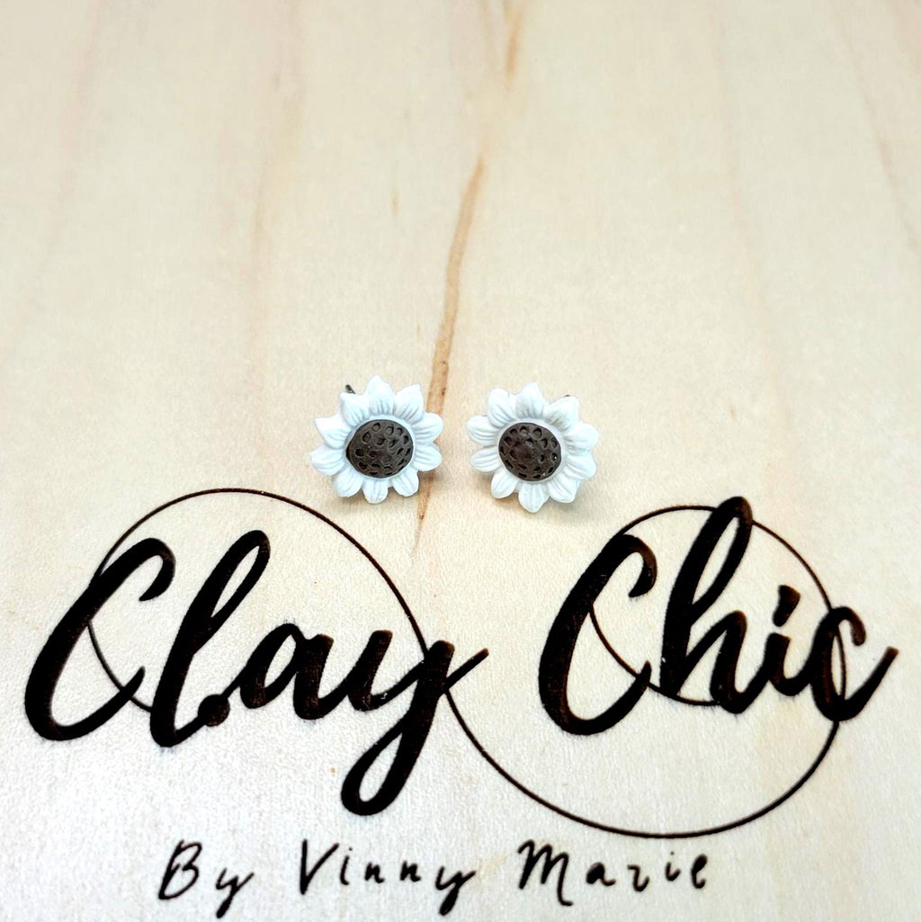 Sunshine Sunflower Studs