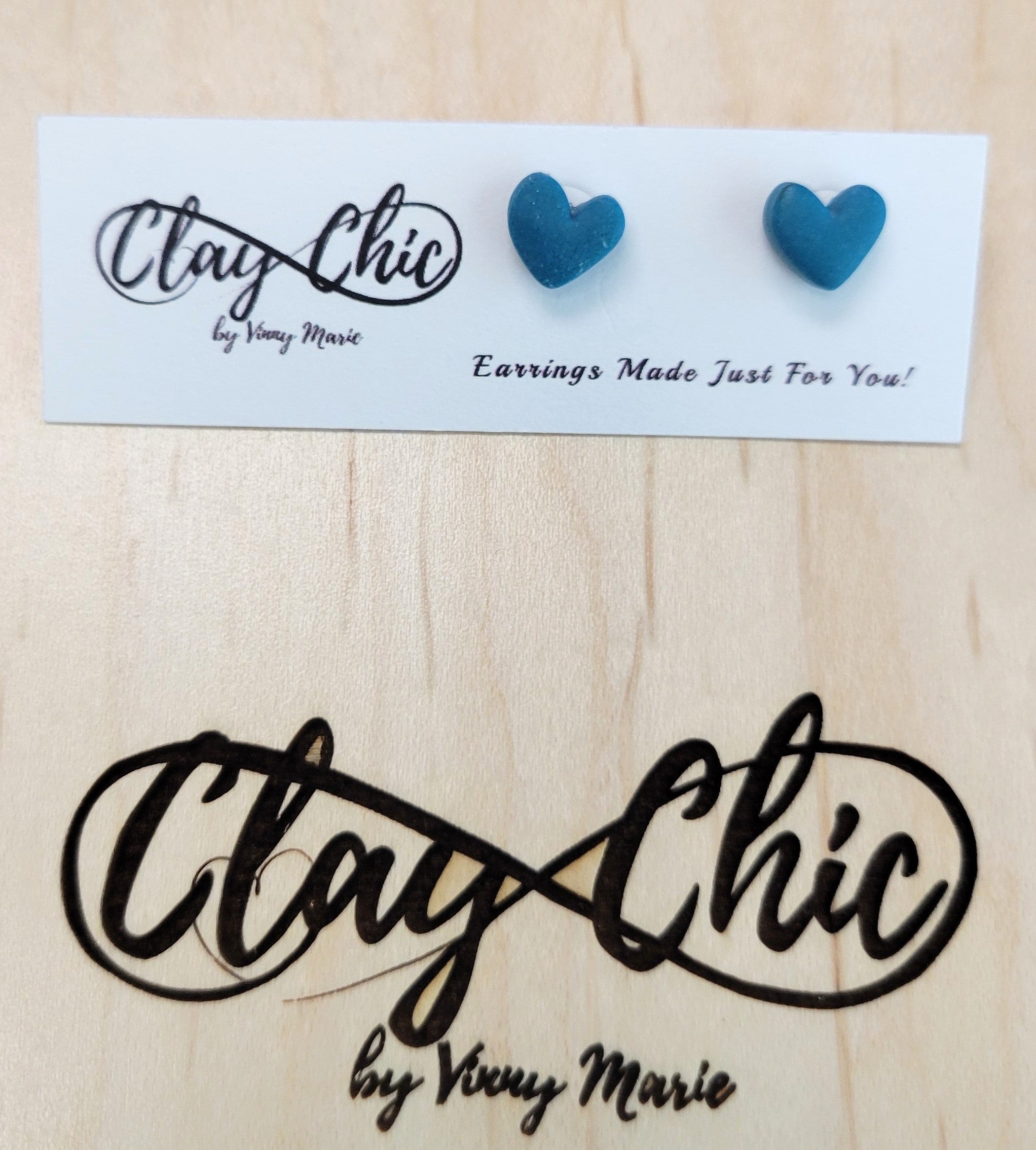 Heart Studs