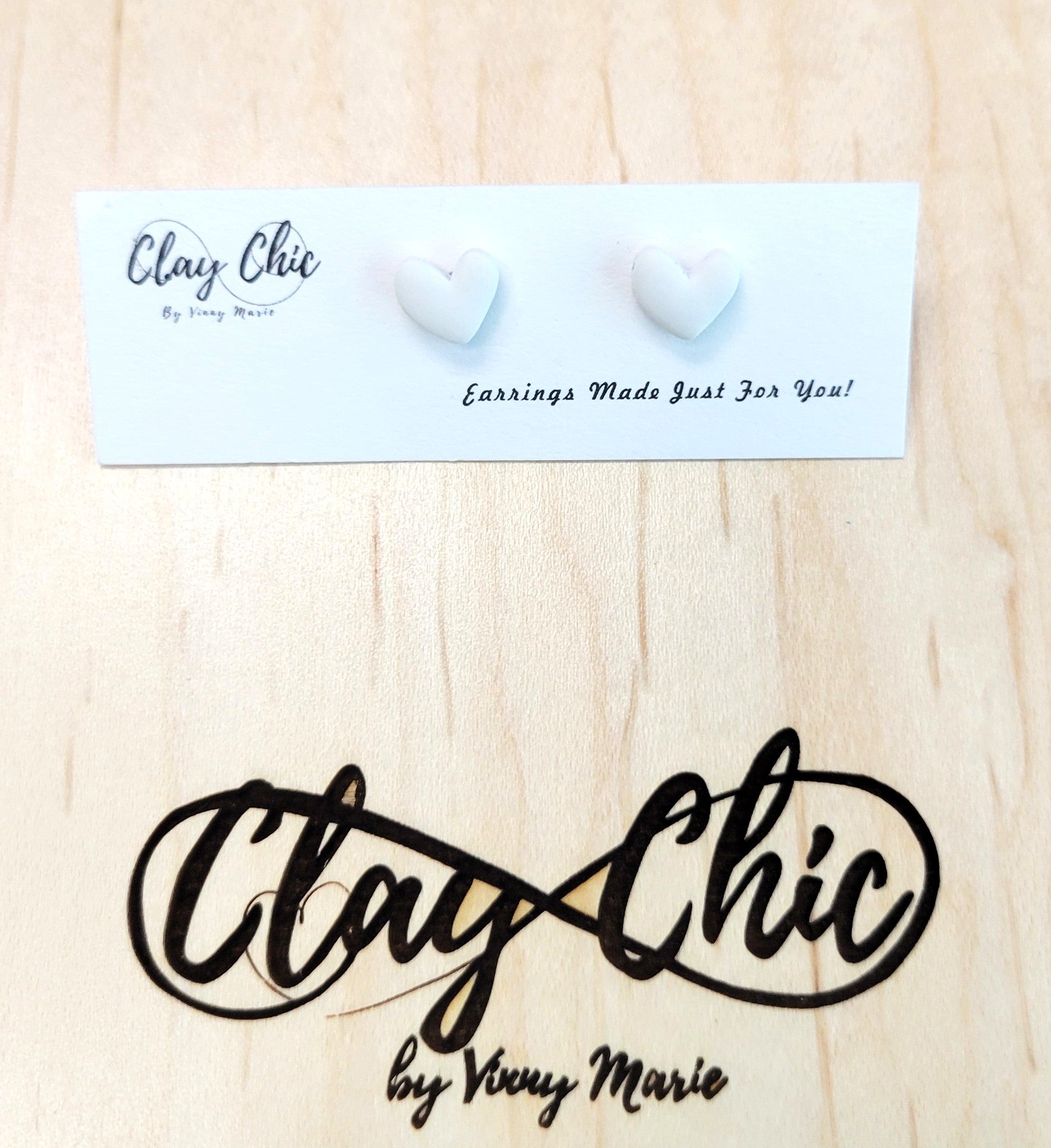 Heart Studs