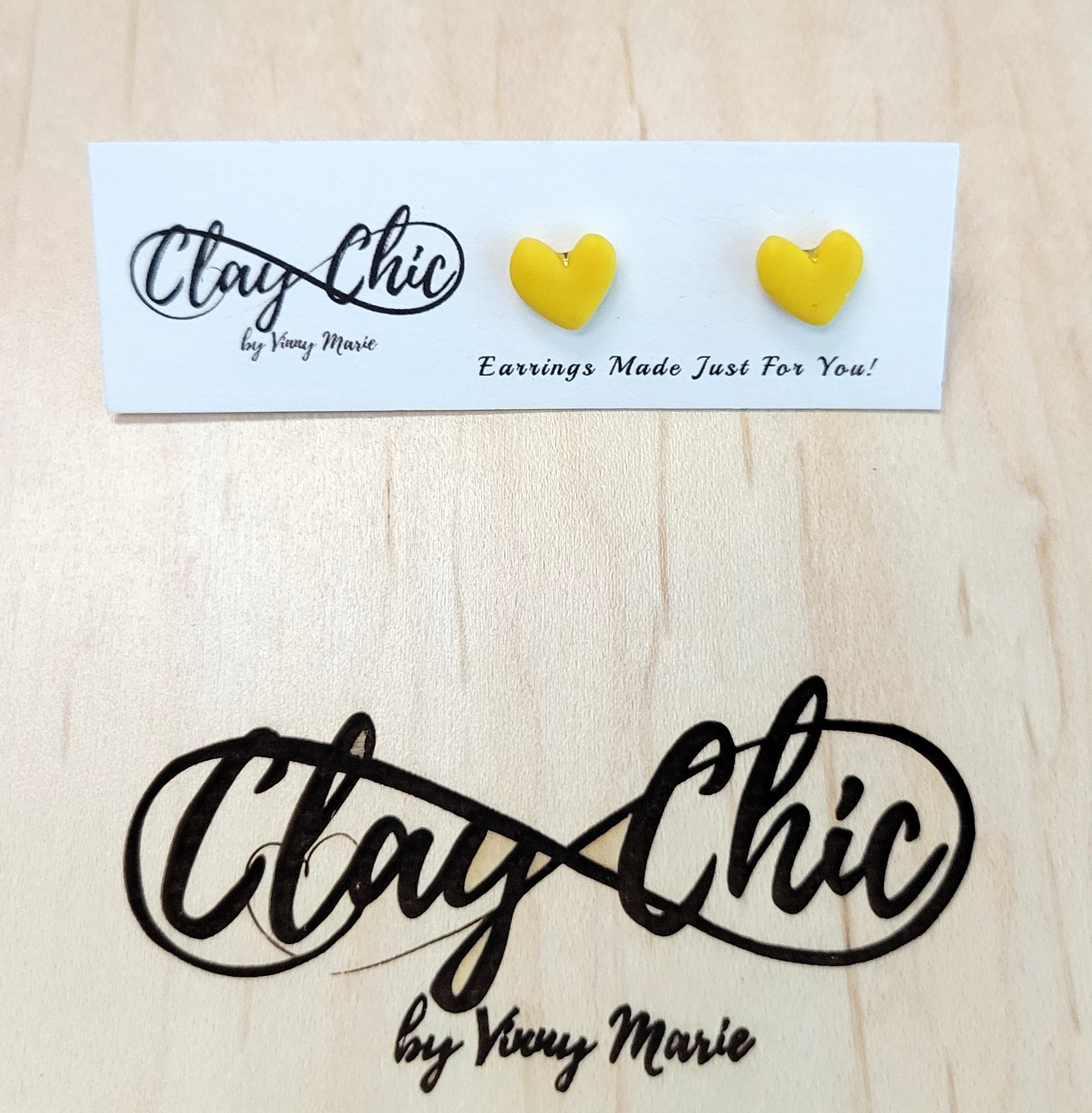 Heart Studs