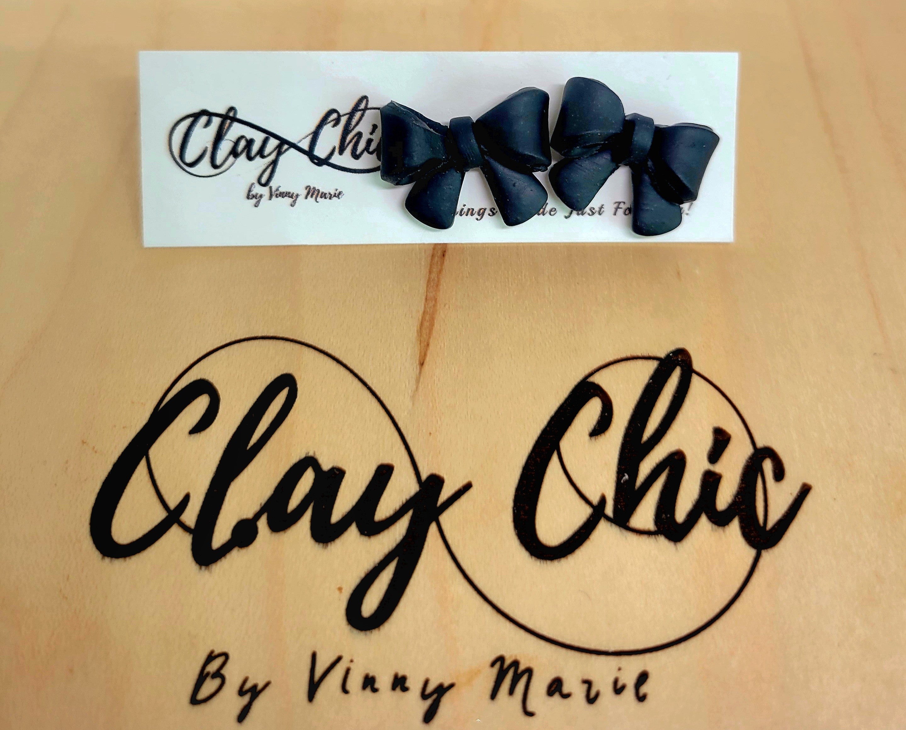 Polly Bow Studs
