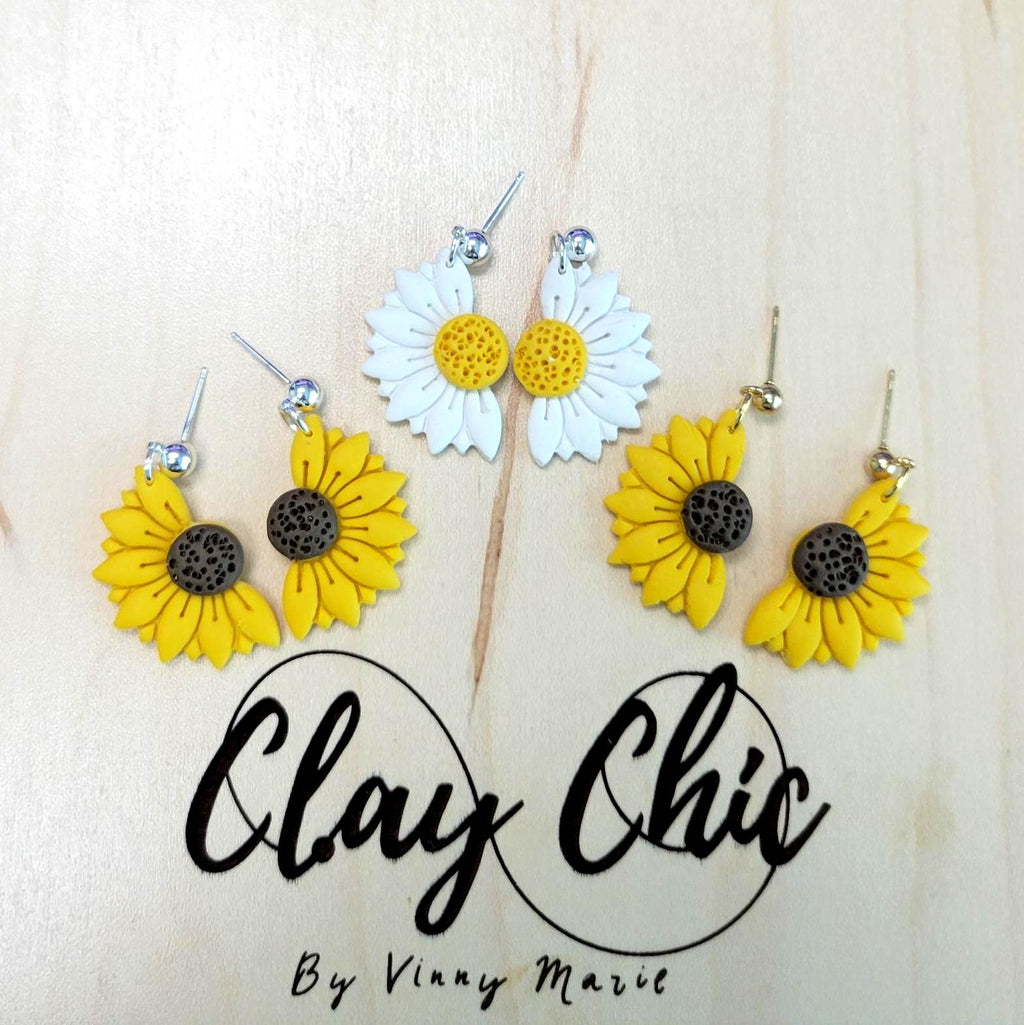 Sunshine Sunflower Dangles