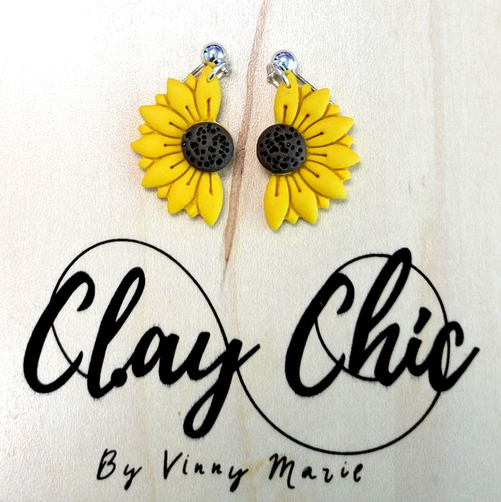Sunshine Sunflower Dangles